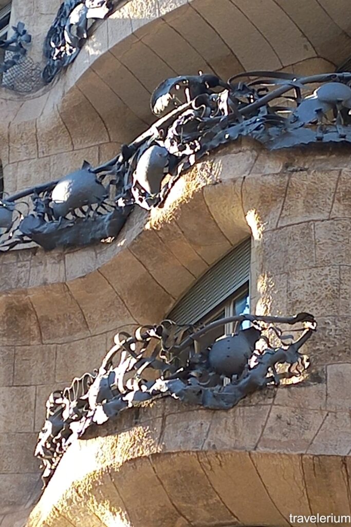 Balcony Details - Casa Mila - January 2025