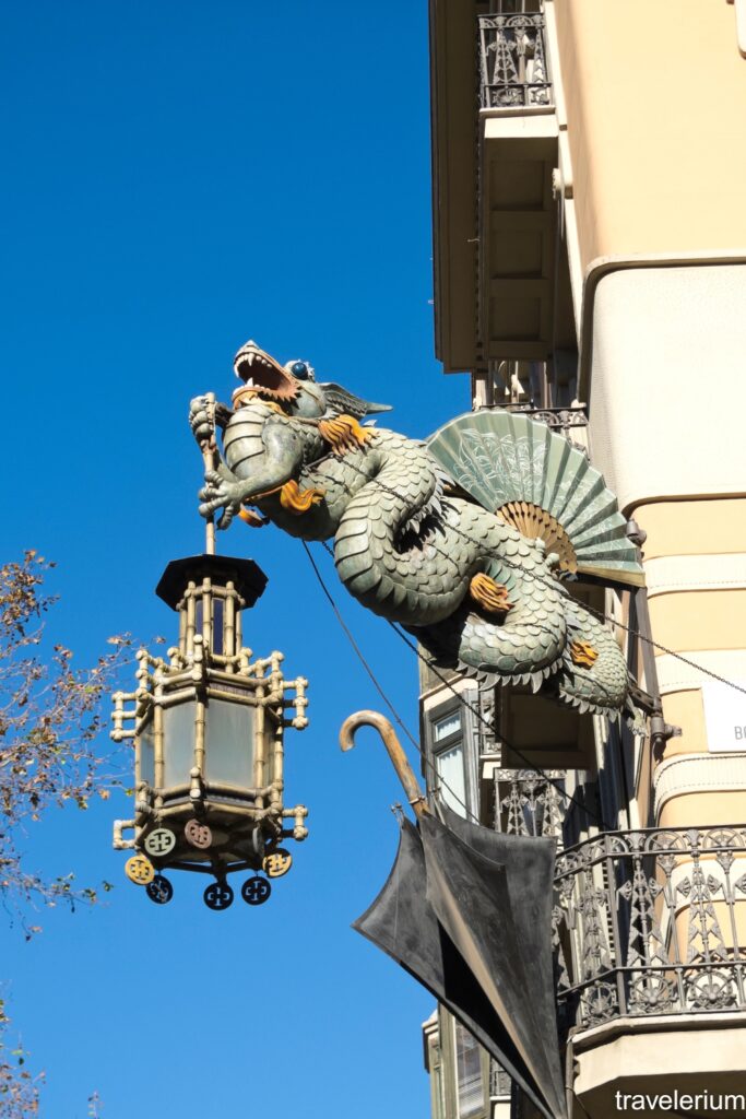 Dragon Lantern - Las Ramblas