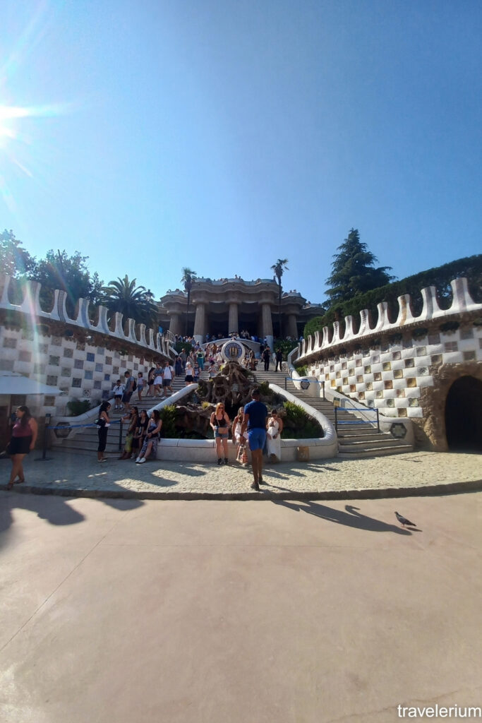 The Dragon Staircase - Park Guell
