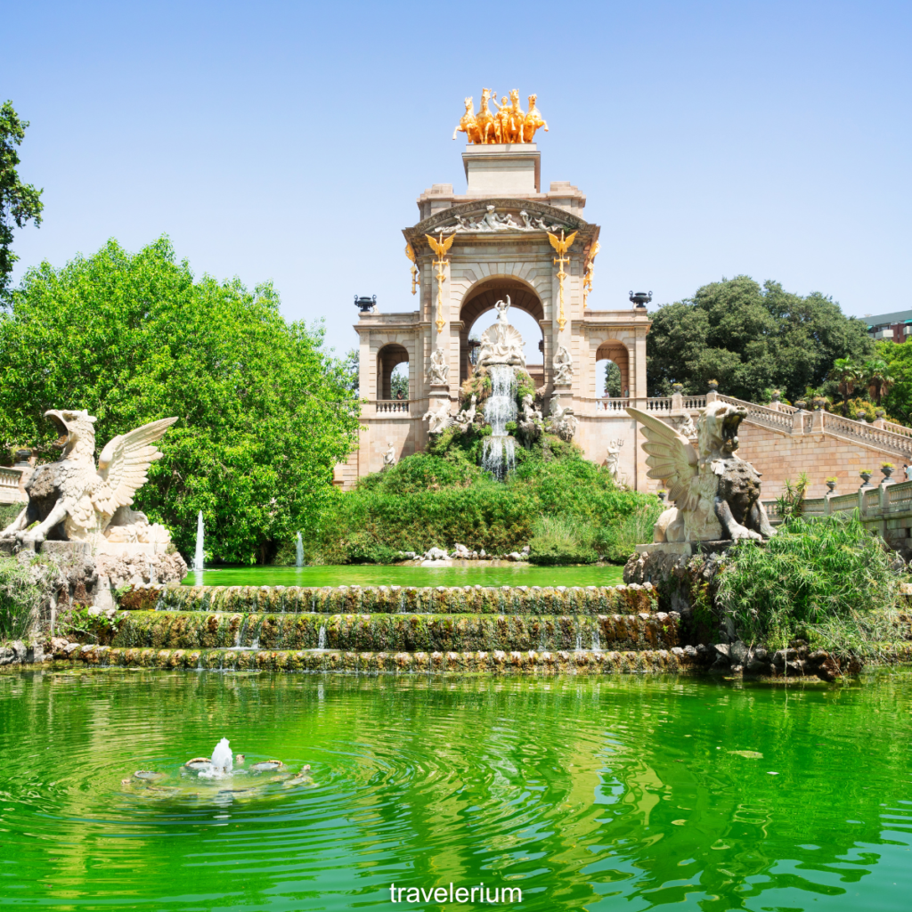 Ciutadella Park - 5 Days in Barcelona Itinerary