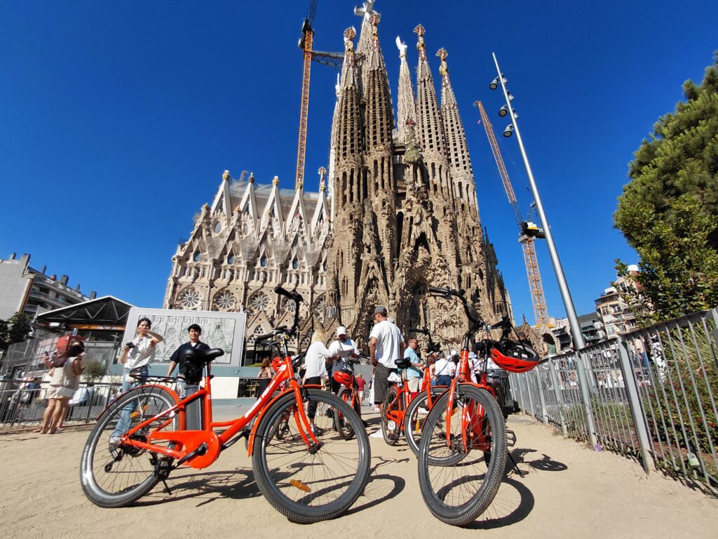 Bike tours around Barcelona