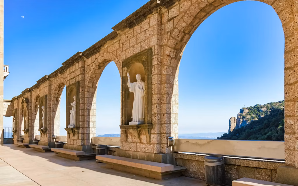 Montserrat Monastery Archways