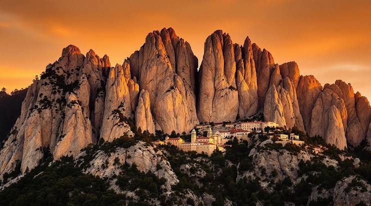 Montserrat mountain formation