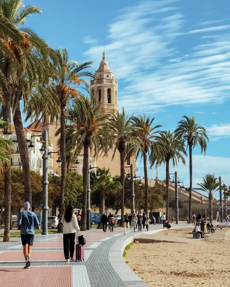 Paseo Maritimo Sitges