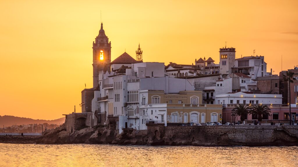 Sitges at Dusk